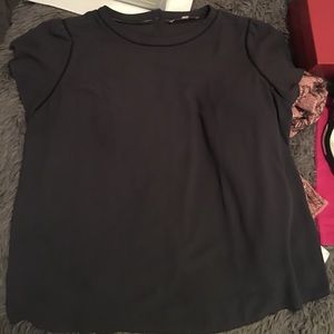 Guc, Loft gray top with back detail